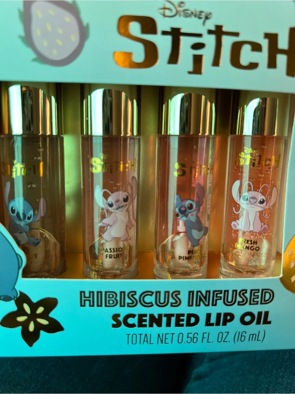 Disney Stitch Scented Lip Oil Set